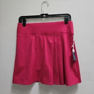 NWT Tommy Bahama Hot Pink Tennis Skirt Skort Racquet Paddle Golf  Size S